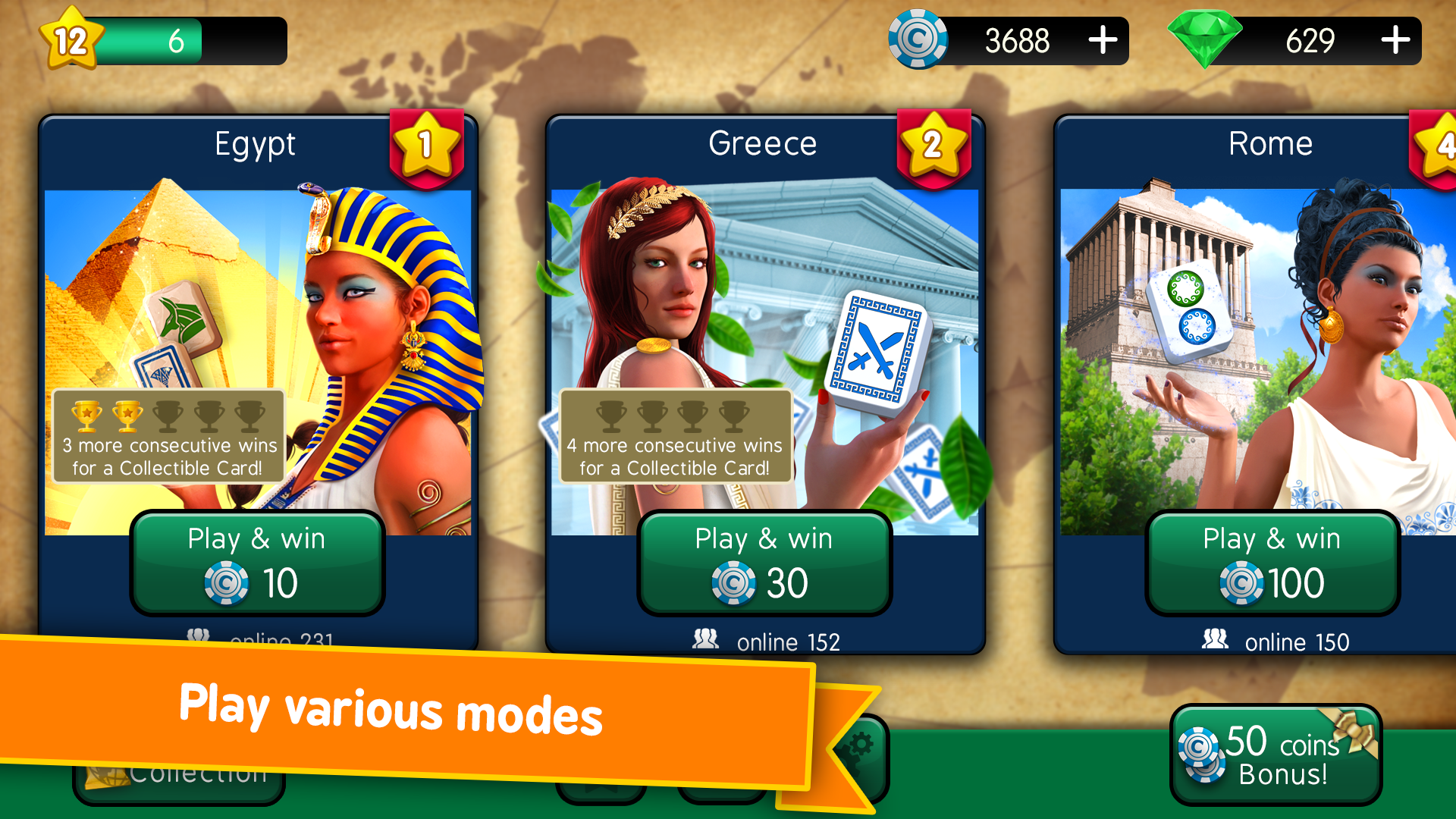 Mahjong Maya Screenshot 1